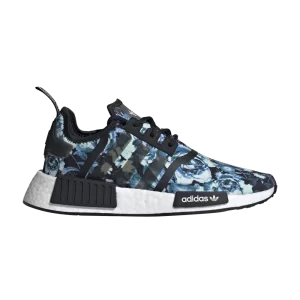 Sneakers adidas Wmns NMD_R1 'Floral' Black color/Black color/Pulse yellow IE9627