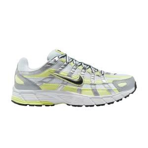 Nike Wmns P-6000 'Light Lemon Twist 'sneakers Light Lemon Twist/White/Metallic Silver/Black FQ2779 700