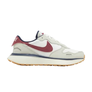 Nike Wmns Phoenix Waffle 'Light Bone Team Red' Light Bone/Sail/Midnight Fleet/Red Team FZ3600 072