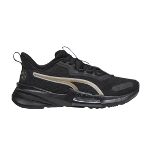 Sneakers Puma Wmns PWRFrame TR 2 'Logo Love 'Black/Gold metallic 378792 01