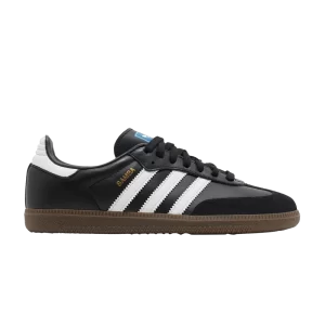 adidas Wmns Samba OG 'Black Clear Granite' Sneakers Black color/Cloud white/Pure granite IG9031