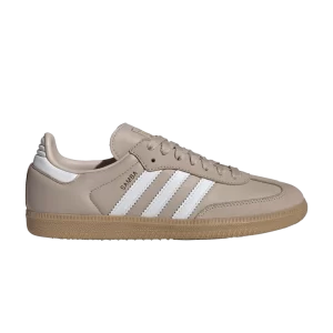 adidas Wmns Samba OG 'Wonder Taupe' Sneakers Wonderful Taupe/White Shoes/Metallic Gold IE6523