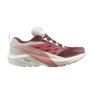 Salomon Wmns Sense Ride 5 GORE-TEX 'Syrah Peach Amber 'Sneakers Syrah/Vanilla Ice/Peach Amber L47314500