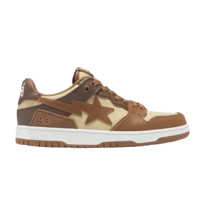 Sneakers BAPE Wmns Sk8 Sta #5 'Brown 'Brown 1J80291059 BRW