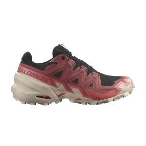 Salomon Wmns Speedcross 6 GORE-TEX 'Black Cow Hide 'Black/Cowhide/Withered Rose L47302100