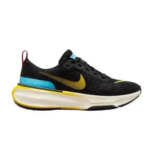 Nike Wmns ZoomX Invincible 3 'Black Baltic Blue Yellow' Black/Anthracite/Baltic Blue/White DR2660 002