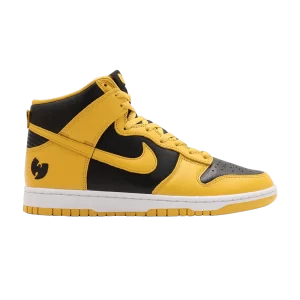 Nike Wu-Tang x Dunk High Retro Premium 2024 Black/Pollen/White HJ4320 001