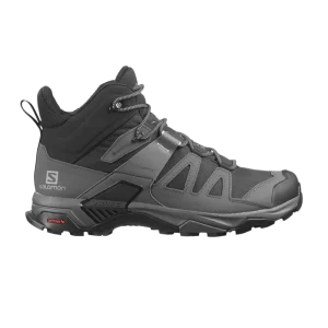 Salomon X Ultra 4 Mid Wide GORE-TEX 'Black Magnet 'Sneakers Black/Magnet/Pearl Blue L41294600