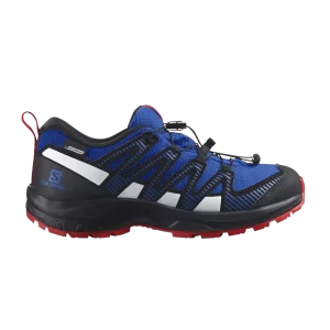 Salomon XA Pro V8 CSWP Junior 'Lapis Blue Black' Lapis Blue/Black/Fire Red L47126200