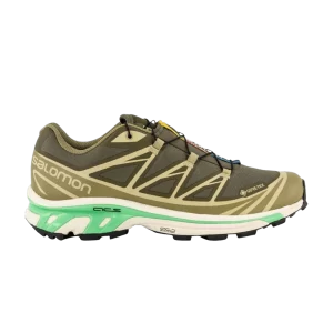 Salomon XT-6 GORE-TEX 'Olive Night Dried Herb' Sneakers Olive Night/Dried Herb/Almond Milk L47292300