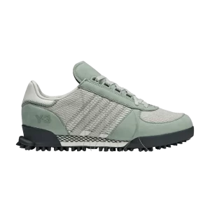 adidas Y-3 Marathon 'Silver Green' Sneakers Silver green/Light brown/White color IG5307