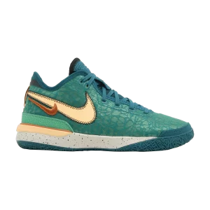 Nike Zoom LeBron NXXT Gen 'Geode Teal' Geode Teal/Melon Shade/Stadium Green/Bonfire Orange DR8784 301