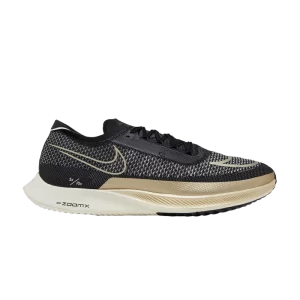 Nike ZoomX Streakfly 'Black Metallic Gold Grain' Black/White/Sail/Gold Grain Metallic DJ6566 001