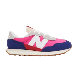 New Balance 237 Big Kid 'Victory Blue Exuberant Pink Gum 'Sneakers Victory Blue/Rampant Pink GS237EG