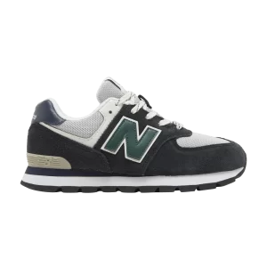 New Balance 574 Big Kid 'Black Nightwatch Green' Sneakers Black/Navy/Night's Watch green GC574DB2