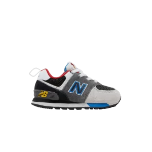 New Balance 574 Bungee Toddler 'Magnet Serene Blue' Sneakers Magnet/Serenity Blue ID574LB1