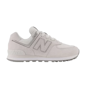 New Balance 574 Little Kid Wide 'Summer Fog' Sneakers Summer Fog/Metallic Silver PC574ES1 W