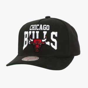 Mitchell & Ness Black Chicago Bulls Big Time Pro Snapback Hat Black 1589843