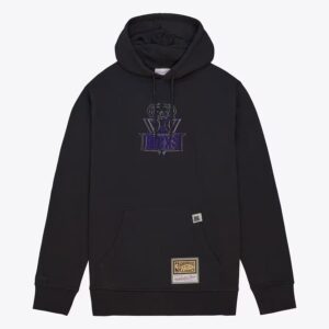 Mitchell & Ness Black Milwaukee Bucks Golden Hour Glaze Pullover Hoodie Black 1551244