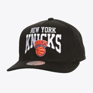 Mitchell & Ness Black New York Knicks Hardwood Classics Big Time Pro Snapback Hat Black 1589822