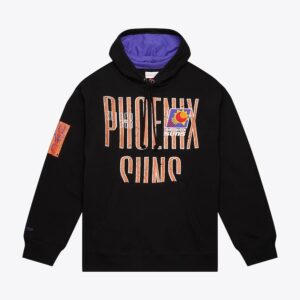 Mitchell & Ness Black Phoenix Suns Team OG Fleece Pullover Hoodie Black 1528834