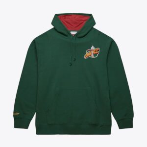 Mitchell & Ness Gary Payton Green Seattle SuperSonics Name & Number Fleece Pullover Hoodie Green 1577299