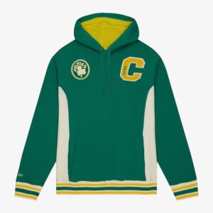 Mitchell & Ness Kelly Green Boston Celtics Team Legacy French Terry Pullover Hoodie Green 1577105