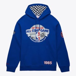 Mitchell & Ness Royal 1985 NBA All-Star Game City Edition Fleece Pullover Hoodie Black 1432333