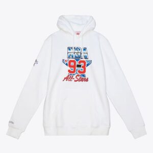 Mitchell & Ness White 1993 NBA All-Star Game Pullover Hoodie White 1577213