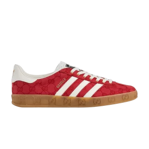 Adidas x Gucci Gazelle 'Red GG Monogram' Sneakers Red 737967 FAAW3 6451