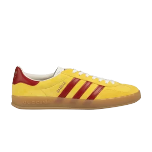 Adidas x Gucci Gazelle 'Yellow Velvet' Sneakers Yellow 707848 9STU0 7170