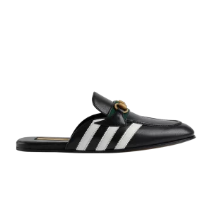 Adidas x Gucci Horsebit Slipper 'Black' Sneakers Black 721481 AAA71 1090