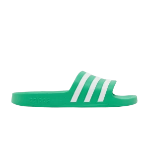 adidas Adilette Aqua Slides 'Vivid Green' Vibrant Green/White Cloud/Vivid Green FY8048