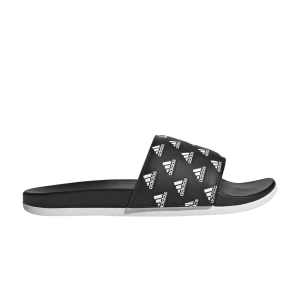 adidas Adilette Comfort Slide 'Repeat Logo - Black' Black/White Cloud/White Cloud GV9735