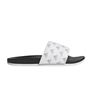 adidas Adilette Comfort Slide 'Repeat Logo - White' White cloud/Grey two/White cloud GV9737