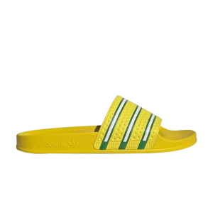 adidas Adilette Slide 'Team Yellow Green' Sneakers Team Yellow/Green/White GX9895