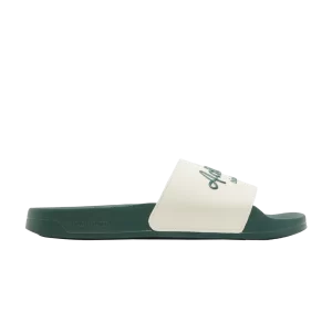 adidas Adilette Slide 'White Collegiate Green' Miracle White/Collegiate Green/Collegiate Green GW8749