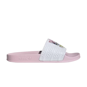 adidas Adilette Slide 'You're Here For A Reason - Pink' Clear Pink/Cloud White/Cloud White HR0092