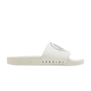 adidas Adilette SPZL Slides 'Chalk White' Chalk White/Black/Chalk White GW8793