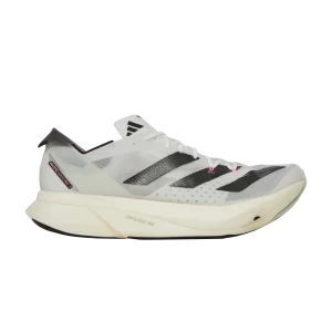 adidas Adizero Adios Pro 3 'White Night Metallic' Sneakers Crystal White/Night Metallic/Linen Green GV7067