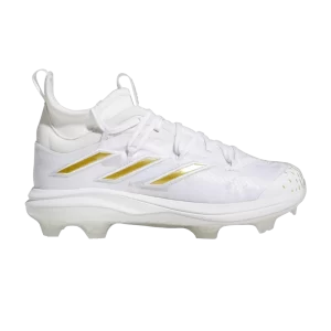 adidas Adizero Afterburner NWV J 'White Gold Metallic' Cloud White/Metallic Gold/Cloud White HP5497