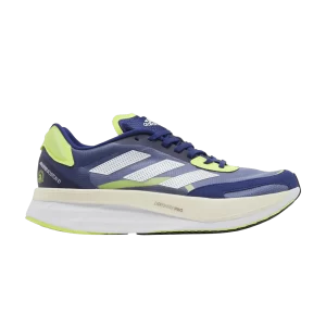 adidas Adizero Boston 10 'Victory Blue Solar Yellow' Victory Blue/Cloud White/Sunny Yellow GY0929