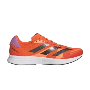 adidas Adizero RC 4 'Impact Orange' Effect of Orange/Black/Lilac Pulse GX6663