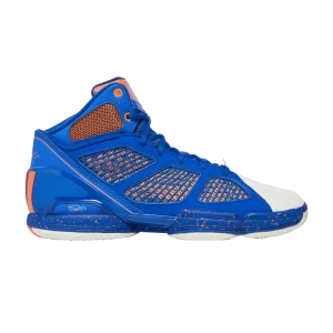 adidas Adizero Rose 1.5 Restomod 'Knicks' Sneakers Light Blue/White Core/Command Semi-Sun Orange HQ1015