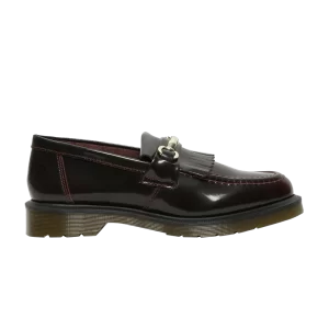 Sneakers Dr. Martens Adrian Snaffle Smooth Leather Kiltie Loafer 'Cherry Red Arcadia 'Cherry red 25363600