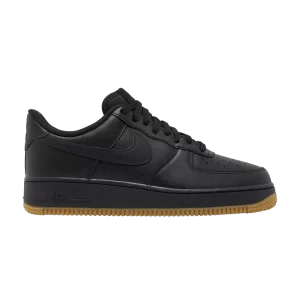 Nike Air Force 1 '07 'Black Gum' Black/Gum light brown/Black DZ4404 001