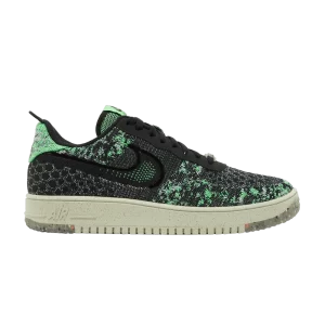 Nike Air Force 1 Crater Flyknit Next Nature 'Black Volt' Black/Scream Green/Lime Ice/Black DM0590 002