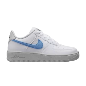 Nike Air Force 1 Crater GS 'White Chlorophyll' White/Chlorophyll/Light Bone/University Blue DV3485 100