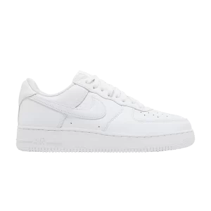 Nike Air Force 1 Low 'Color of the Month – White 'White/White/White/Metallic gold DJ3911 100