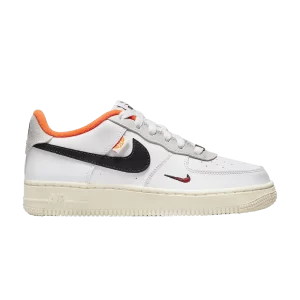 Nike Air Force 1 LV8 GS 'Hoops Pack – White Total Orange 'White/Coconut Milk/Total Orange/Black DX3361 100